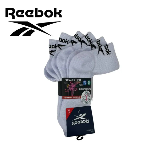 【REEBOK官方旗艦】WOMAN SPORTS SOCK 3P 襪子3P_女_REV52E025