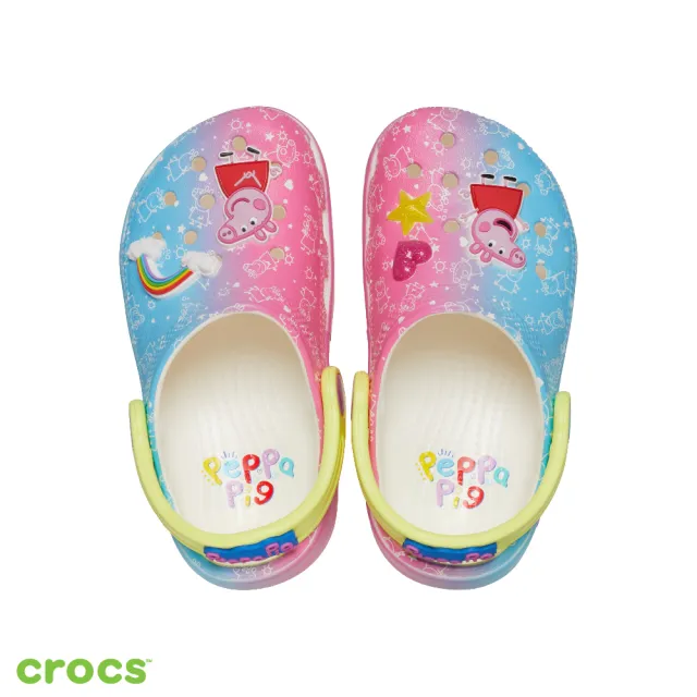 【Crocs】童鞋 經典小豬佩奇克駱格(210476-90H)
