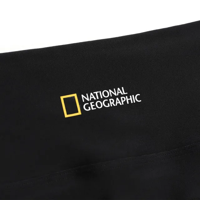 【National Geographic 國家地理官方旗艦】女裝 高腰防曬緊身褲 - 炭黑色