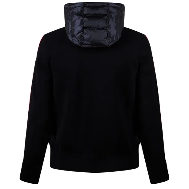 【MONCLER】秋冬新款 男款 羽絨拼接連帽外套-黑色(1號USA-S、2號USA-M、3號USA-L、4號USA-XL)