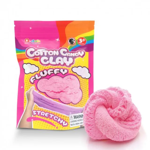 【Q-doh】台灣製 無毒香氛棉花糖黏土 Cotton Candy Clay 四色可選(ST安全玩具)