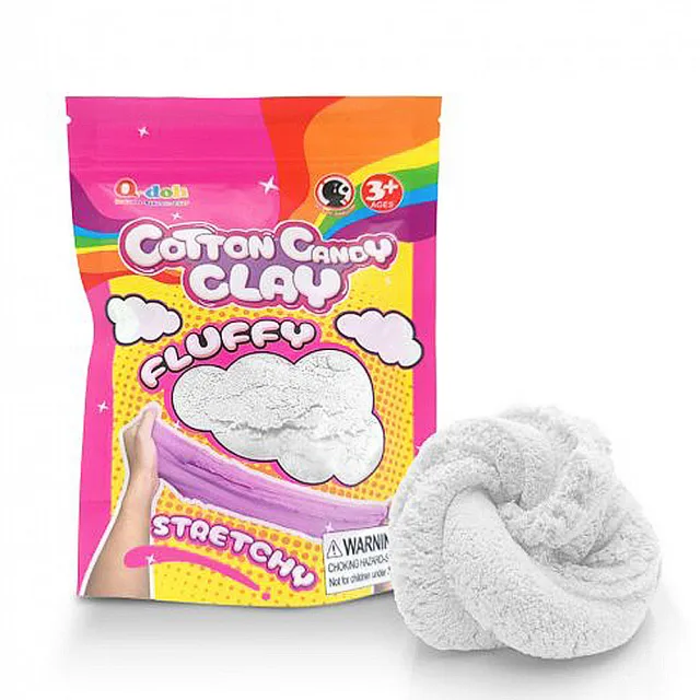 【Q-doh】台灣製 無毒香氛棉花糖黏土 Cotton Candy Clay 四色可選(ST安全玩具)