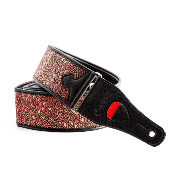 RightOn Straps Alien Red 吉他背帶(Talisman 系列 吉他背帶 貝斯背帶 西班牙進口)