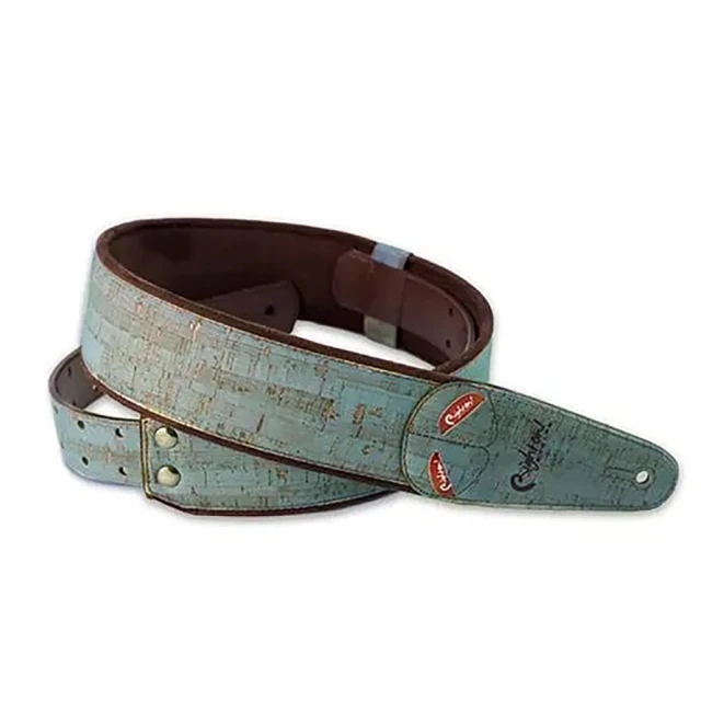 RightOn Straps Cork Teal 吉他背帶(Mojo 系列 吉他背帶 貝斯背帶 西班牙進口)