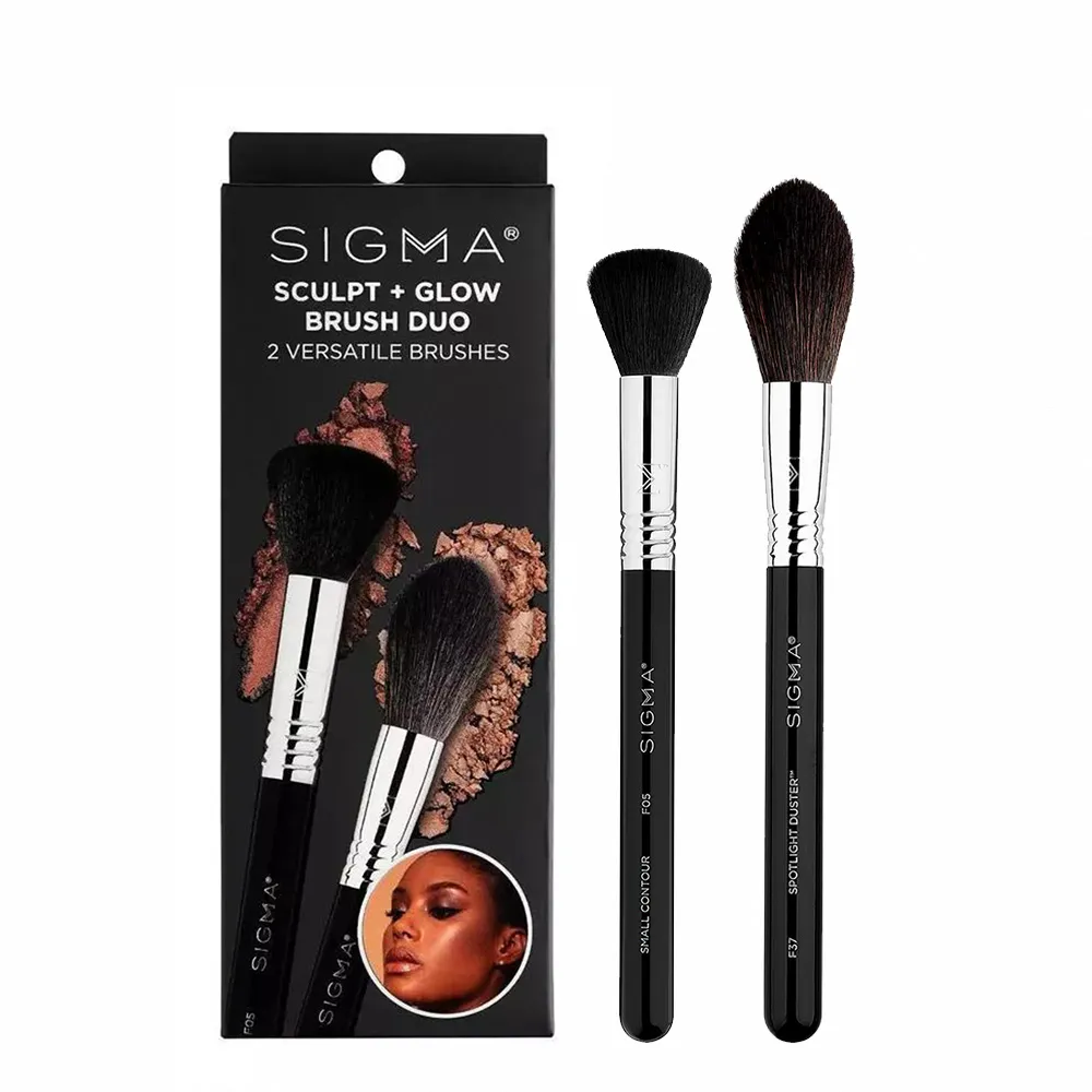 【Sigma】極致美肌光彩刷具雙件組 Sculpt + Glow Brush Duo(專櫃公司貨)