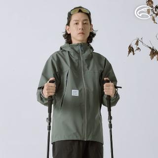 【ADISI】男輕薄3L防水透濕超透氣耐磨登山外套 AJ2491035 鼠尾草(防水 透氣 防潑水 超撥水 耐磨 三層布)
