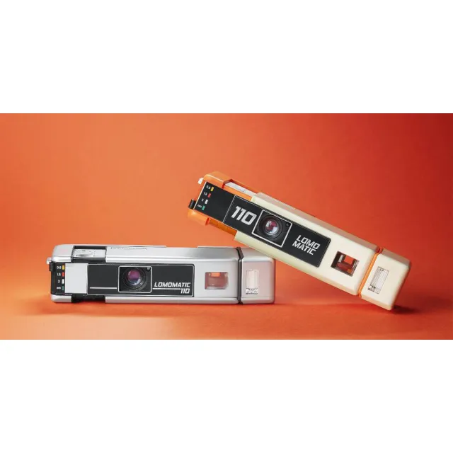 【Lomography】110 底片相機連閃光燈Metal 版本(110相機 底片相機 復古相機 傳統相機 復古底片)