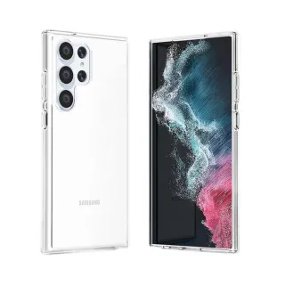 【apbs】Samsung S23 Ultra/S23+/S23 輕薄軍規防摔手機殼(透明)