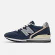 【NEW BALANCE】休閒鞋 996 男鞋 女鞋 藍 灰 麂皮 緩衝 復古 情侶鞋 NB(U996NV-D)