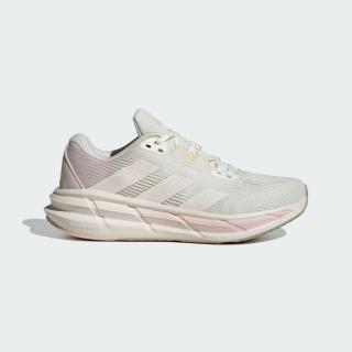 【adidas 愛迪達】Questar 3 W 女 慢跑鞋 運動 訓練 緩震 透氣 跑鞋 灰白 粉(ID8741)