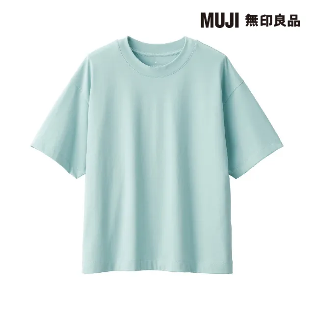 【MUJI 無印良品】女天竺圓領短袖T恤(共7色)