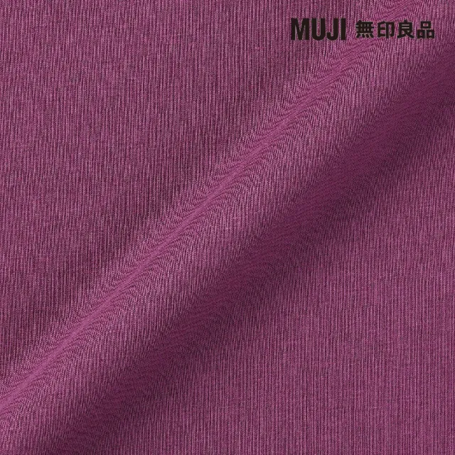 【MUJI 無印良品】女天竺圓領短袖T恤(共7色)