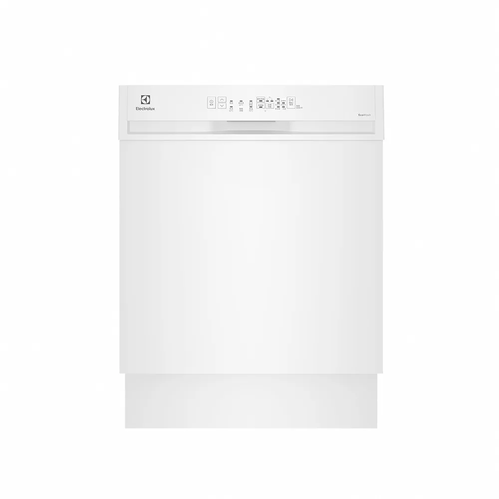 【Electrolux 伊萊克斯】極淨呵護 300 系列半嵌式洗碗機 60cm/13人份(KEE27200IW)