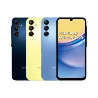 【SAMSUNG 三星】Galaxy A15 5G 6.5吋(4G/128G/聯發科天璣6100+/5000萬鏡頭畫素)