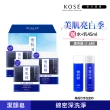 【KOSE 高絲】黑碳淨化潔顏皂禮盒 120gx3(贈 雪肌精45ml+雪肌精乳液45ml)