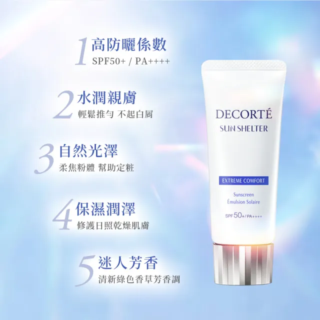 【COSME DECORTE 黛珂】多重防禦隔離乳N 60g(3款可選)