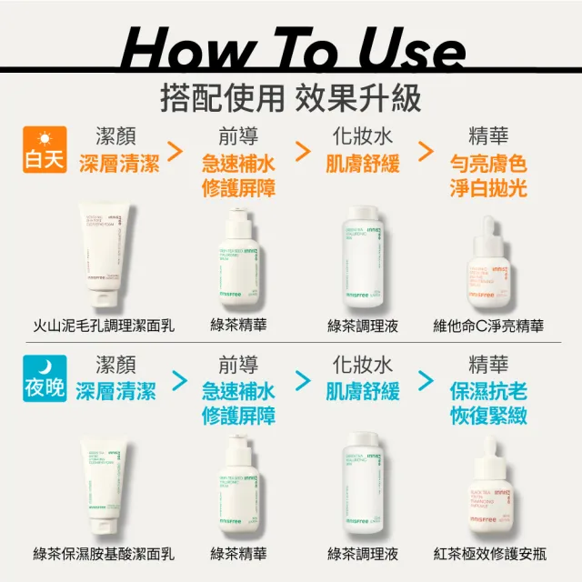 【INNISFREE】紅茶極效修護安瓶 50ml(豪華加大版抗老精華液)