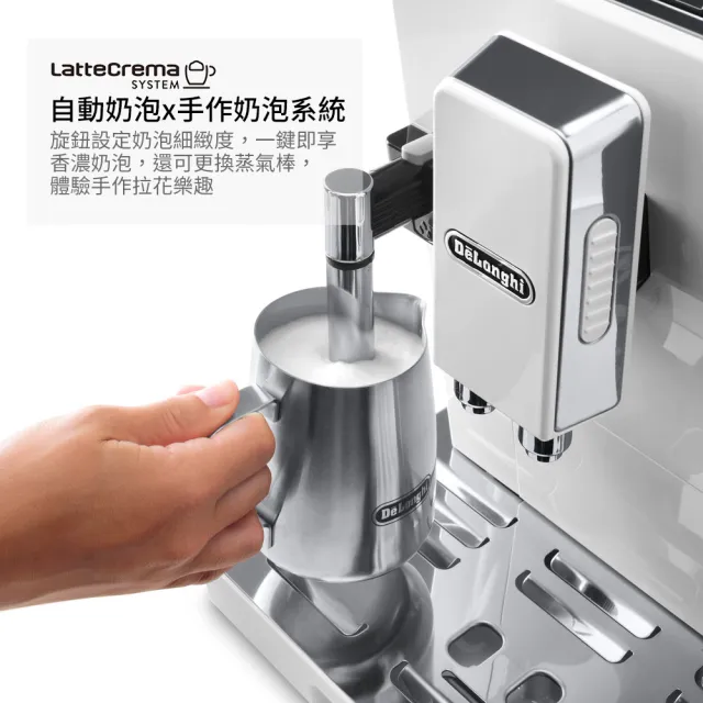 【Delonghi】ECAM 45.760.W 全自動義式咖啡機