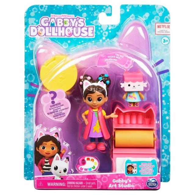 【ToysRUs 玩具反斗城】Gabbys Dollhouse蓋比的娃娃屋-貓咪組合包 - 隨機發貨(兒童 玩具 娃娃屋)