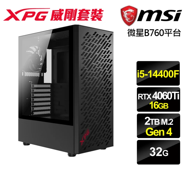微星平台 i7二十核GeForce RTX 4060TI W
