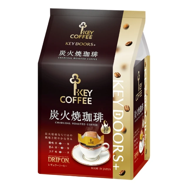 即期品 KEY COFFEE 炭燒微韻隨身包8G/10入(咖啡)