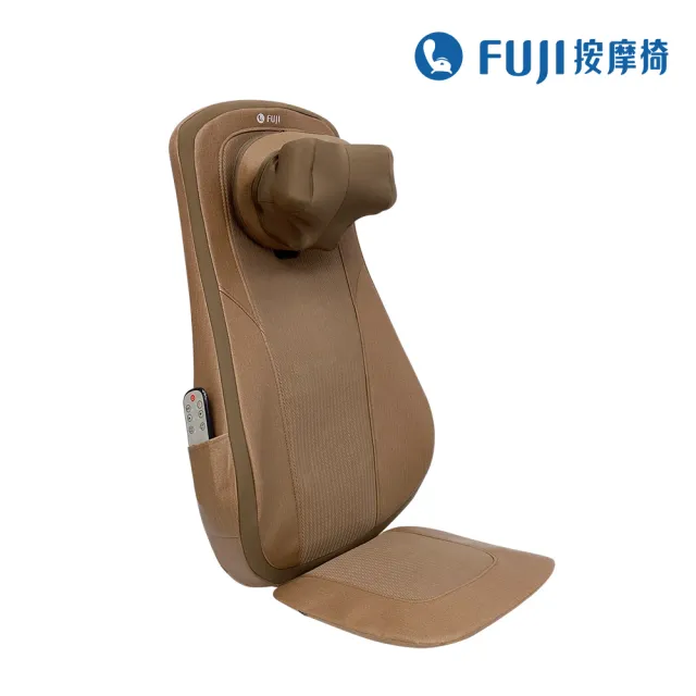 【FUJI】摩手3D巧折按摩墊 FG-661(肩頸按摩;指壓;溫熱;腰背按摩;按摩墊)