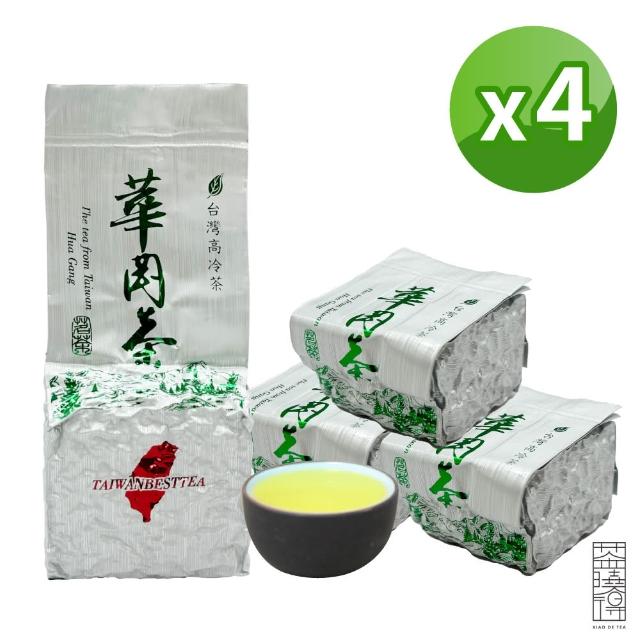 【茶曉得】梨山華岡手採冷霜烏龍茶(75gx4包-0.5斤)