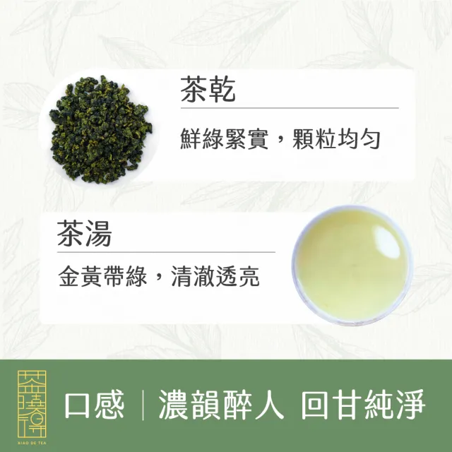 xiao de tea 茶曉得】嚴選大禹嶺90k高冷烏龍茶(75gx12包-1.5斤) - momo