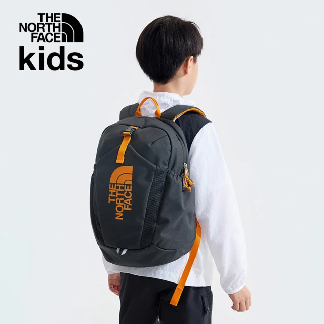 The North FaceThe North Face 北面兒童黑色舒適背負搭扣設計後背包｜52VXAOX