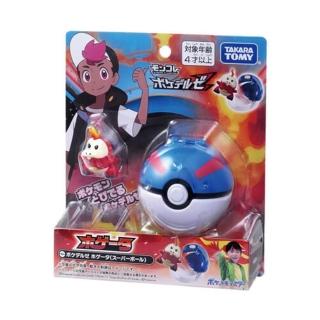 【ToysRUs 玩具反斗城】Pokemon 精靈寶可夢 PokeDel-Z 寶可夢新決戰球-超級球-呆火鱷(兒童 玩具 公仔 模型