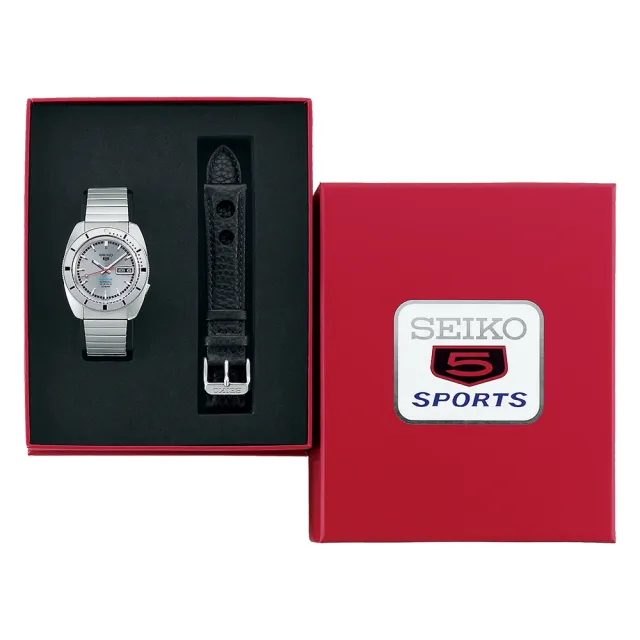 【SEIKO 精工】5 Sports 限量錶 機械錶 手錶 指針錶-38.5mm(SRPL03K1/4R36-16C0N_SK043)