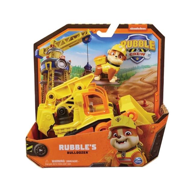 【ToysRUs 玩具反斗城】Paw Patrol 汪汪隊立大功-Rubble&Crew基本車輛組- 隨機發貨(兒童 玩具 玩具車)