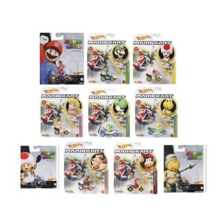 【ToysRUs 玩具反斗城】Hot Wheels風火輪Mario Kart合金車系列 - 隨機發貨(玩具 玩具車 模型車 模型)