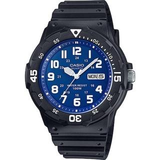 【CASIO 卡西歐】學生錶 DIVER LOOK 潛水運動風手錶 考試手錶 交換禮物(MRW-200H-2B2V)