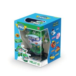 【ToysRUs 玩具反斗城】Robocar Poli 新4吋變形赫利(兒童 玩具 公仔 模型)