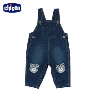【Chicco】24SS童裝-單車之旅-牛仔背心長褲