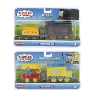 【ToysRUs 玩具反斗城】Thomas & Friends湯瑪士小火車 電動小火車-基本小車朋友系列- 隨機發貨