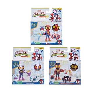 【ToysRUs 玩具反斗城】Spidey 漫威蜘蛛人與他的神奇朋友們 - 4吋動感英雄- 隨機發貨(兒童 玩具 公仔 模型)