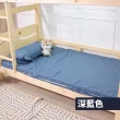 【BOSS BEDDING 小老闆寢具】旗艦3尺3折獨立筒床寢7件組｜學生宿舍組合(折疊床墊+枕頭+床包枕套+保潔墊共七