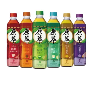 【原萃】無糖茶寶特瓶系列580ml x2箱(共48入;24入/箱)