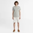 【Timberland】男款中灰色短袖T恤(A2EKJ052)