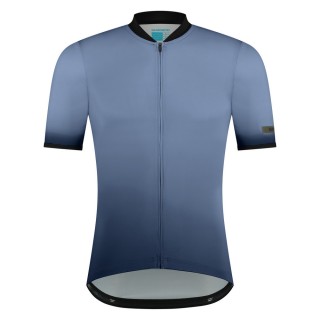 【SHIMANO】EVOLVE AVVENTURA 男款短袖車衣 靛藍色