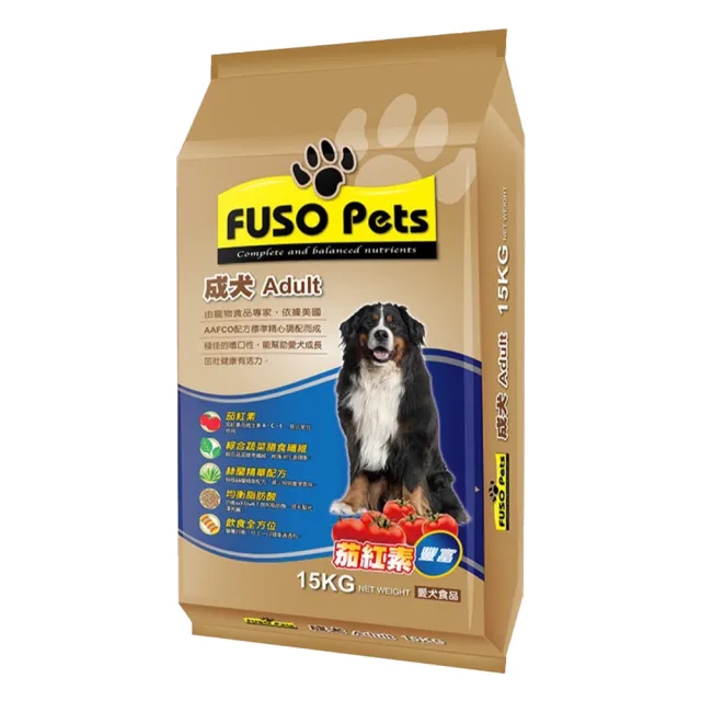 【福壽】FUSO Pets成犬飼料15kg(福壽 狗飼料 福壽狗飼料 狗糧 寵物飼料 成犬飼料 大包裝狗飼料)