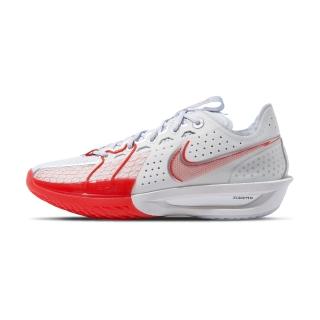 【NIKE 耐吉】Zoom GT Cut 3 男鞋 白紅色 訓練 實戰 運動 低筒 籃球鞋 DV2918-101