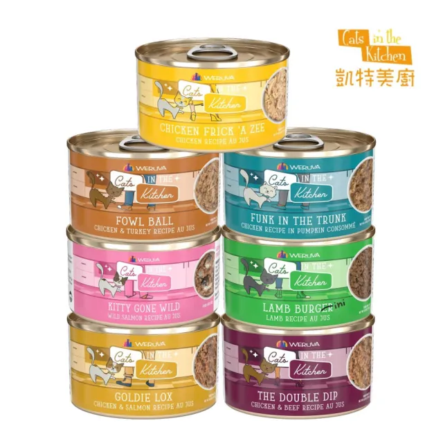 【Cats in the Kitchen 凱特美廚】貓咪無穀主食罐  6.0oz/170g*24罐組(貓主食罐、貓罐 全齡貓)