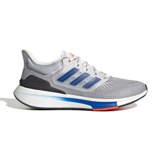 【adidas 愛迪達】EQ21 RUN 男鞋 白灰藍色 舒適 緩震 機能 透氣 輕量 慢跑鞋 運動鞋 GY2195