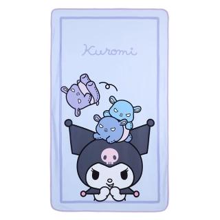 【SANRIO 三麗鷗】涼感冷氣毯 長型毛毯 95*160cm 朋友 酷洛米