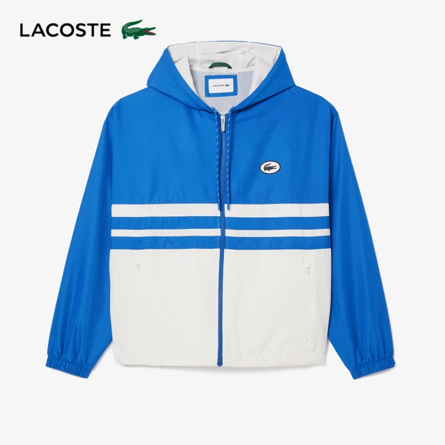 LACOSTE 男裝-快乾描圖印花運動短袖T恤(灰色) 推薦