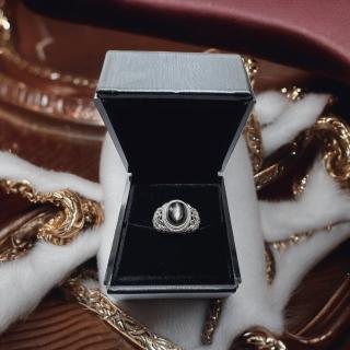【EU CARE 歐臺絲路】天然7A貓眼十字星光金運石戒指~極度招財避邪保平安防小人免受負面能量的侵擾