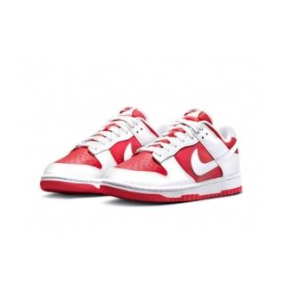 【NIKE 耐吉】Dunk Low University Red 男款 白紅 低筒 DD1391-600